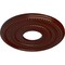 Ekena Millwork Valeriano Ceiling Medallion (Canopies up to 6 1/4"), 12 1/8"OD x 3 5/8"ID x 3/4"P, Brushed Mahogany CM12VABMF - alternate 2